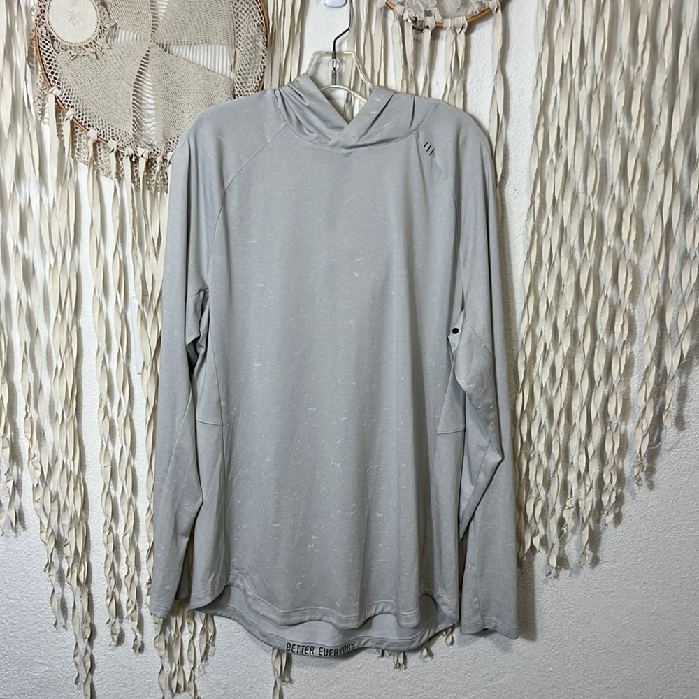 lululemon athletica Men's Lightweight White Hoodie
